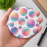 Pin Buttons Bubble Seamless Paper Pattern Size 75mm